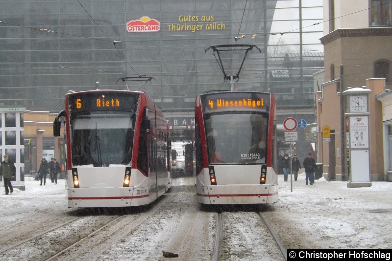 Bild: Classic Treffen in der Bahnhofstraße.