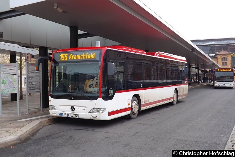 Bild: Als Linie 155 am Busbahnhof