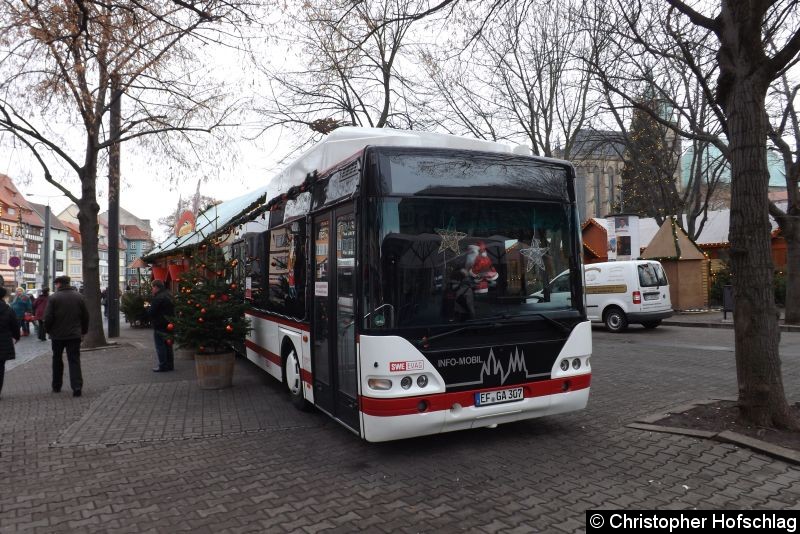 Bild: Als Gebäckbus am Domplatz.