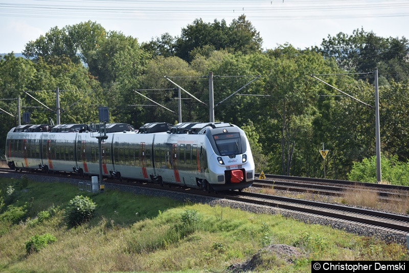 Bild: 9442 304 als RB 20 nach Eisenach bei Marienthal (Erfurt)