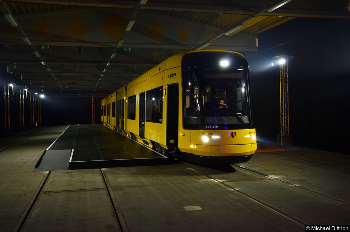 Bild: Er wird vorraussichtlich ab Frühjahr 2022 auf der Linie 2 in den Fahrgastverkehr gehen. Freuen wir uns also auf ein neues Fahrzeug in Dresden.