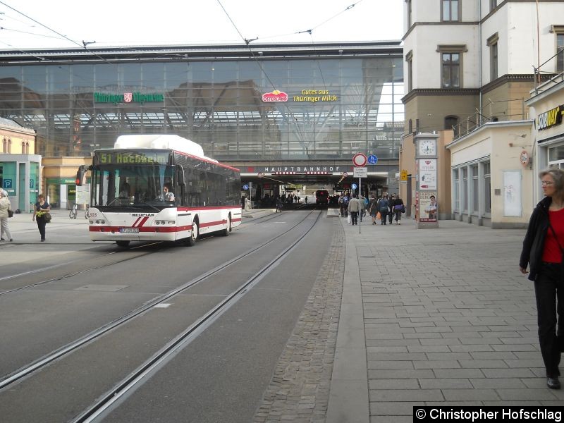 Bild: 303 in der Bahnhofstraße.