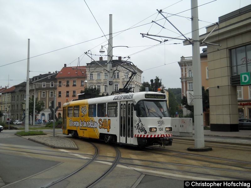 Bild: ATW 104 in der Heinrichstraße.