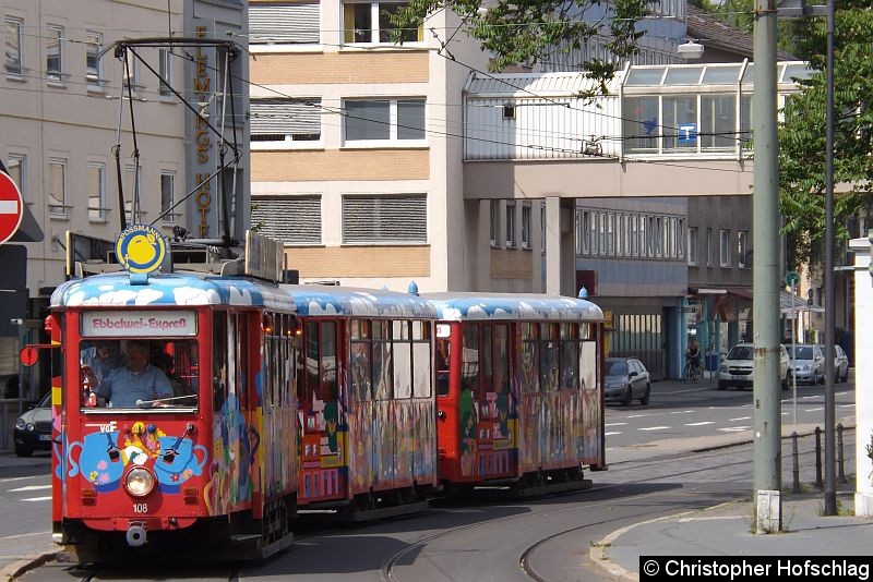 Bild: An der Kreuzng Lang Straße/Schöne Aussicht.