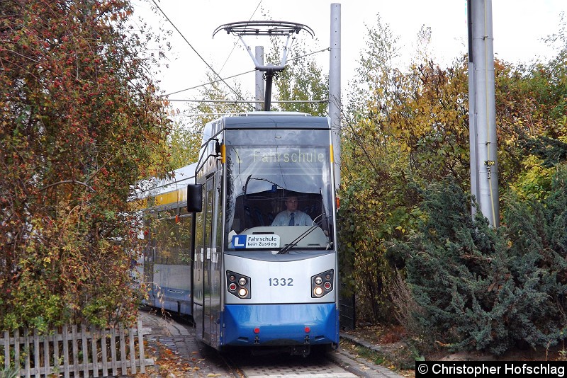 Bild: Gohlis,Landsberger Straße als Fahrschule.