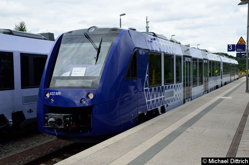 Bild: Noch einmal der 622 905/622 405 als RB 51 in Rathenow.