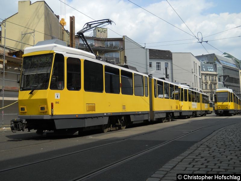 Bild: 7090+7012 in der Großen Präsidentenstraße.