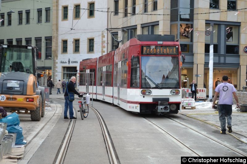 Bild: TW 601 auf der Schlösserbrücke.