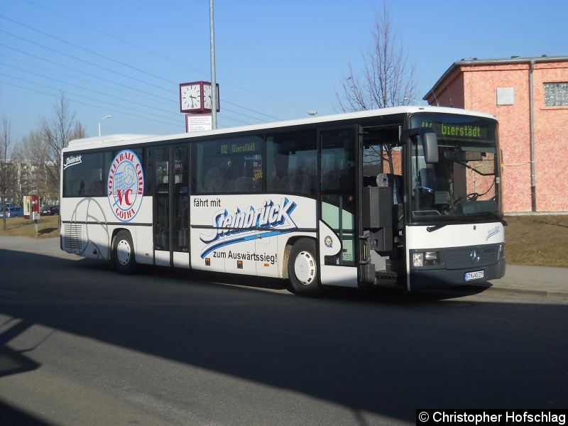 Bus 279 am Europaplatz (Erfurt). Bild: Bus 279 am Europaplatz (Erfurt).