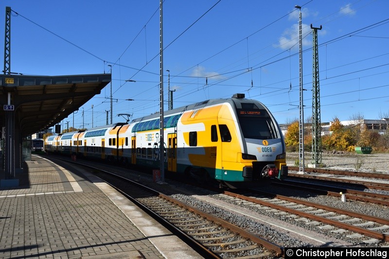 Bild: ET 445.103 in Weimar Hbf.