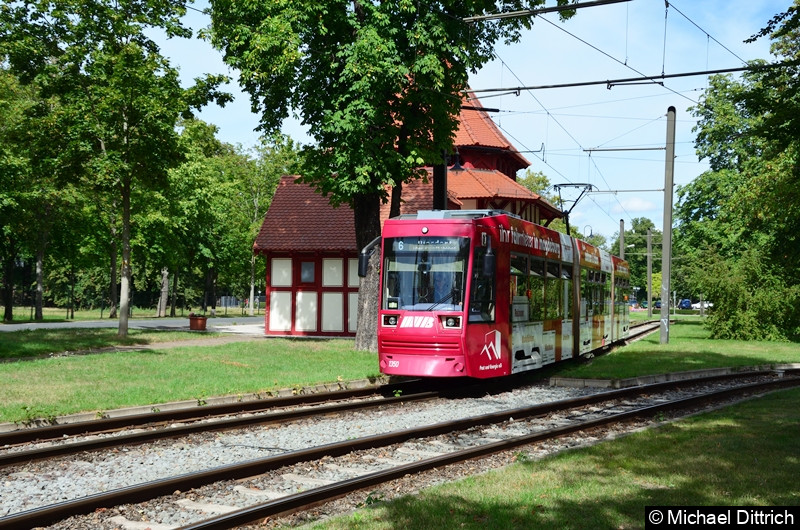 1350 als Linie 6 im Herrenkrug.